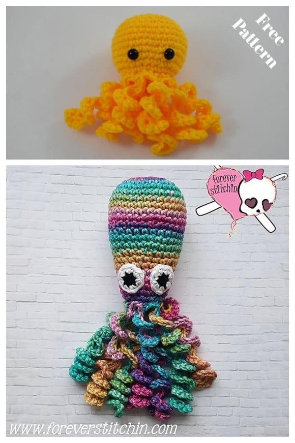 Mini Octopus Amigurumi Free Crochet Pattern