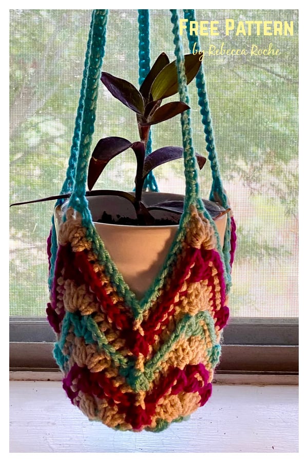 Plant Hanger Free Crochet Pattern 