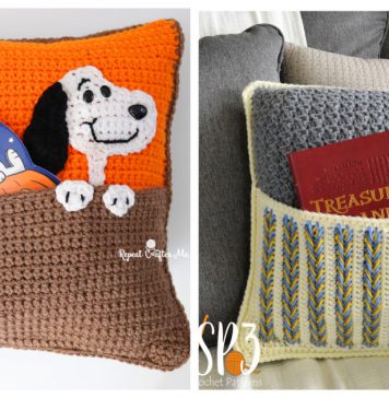 Pocket Pillows Crochet Pattern