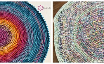 Scrap Rug Free Crochet Pattern
