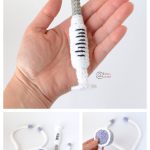 Stethoscope Thermometer Syringe Nursing Toy Set Amigurumi Free Crochet Pattern