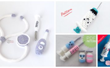 Syringe Amigurumi Crochet Patterns