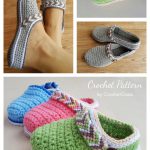 Tribal Clogs Low-back Shoe Crochet Patterns