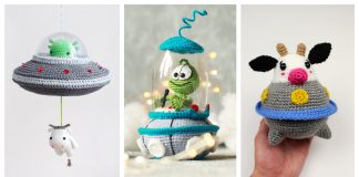 UFO Alien Amigurumi Crochet Patterns