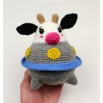 UFO Cow Amigurumi Free Crochet Pattern