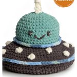 UFO Stuffie Free Crochet Pattern