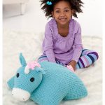 Unicorn Pillow Pal Free Crochet Pattern