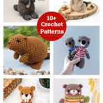 10+ Amigurumi Beaver Crochet Patterns