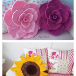 Amazing Flower Pillow Crochet Patterns