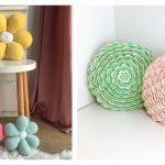 Amazing Flower Pillow Crochet Patterns