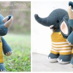 Amigurumi Rhino Free Crochet Pattern