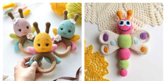 Butterfly Rattle Crochet Patterns