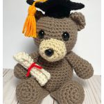 Graduation Bear Free Crochet Pattern