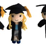 Graduation Dolls Amigurumi Free Crochet Pattern