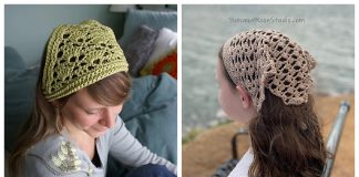 Kerchief Free Crochet Patterns
