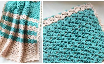 Lacy Blanket Free Crochet Pattern