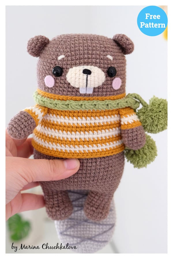 Little Beaver Free Crochet Pattern