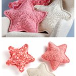 Lucky Star Pillow Free Crochet Pattern