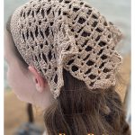 Marietta Lace Kerchief Free Crochet Pattern