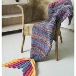 Mermaid Tail Blanket Free Crochet Pattern