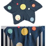 Solar System Baby Blanket Free Crochet Pattern