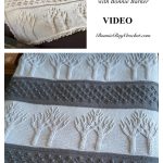 Tree of Life Afghan Blanket Free Crochet Pattern and Video Tutorial