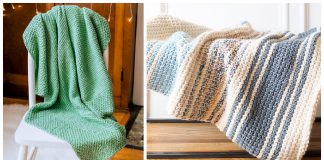 Tunisian Blanket Free Crochet Pattern