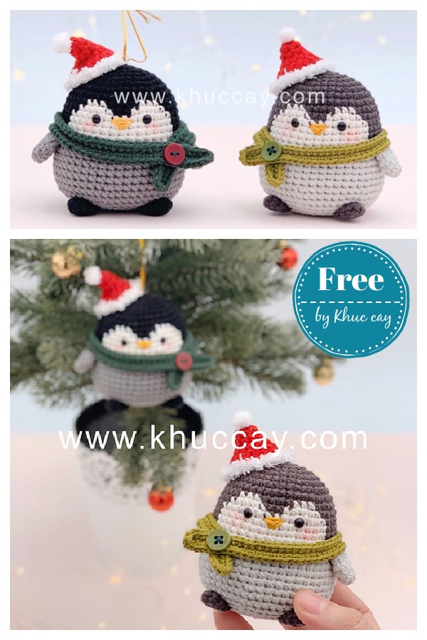 Padrão de crochê Amigurumi Baby Penguin grátis