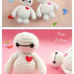 Amigurumi Baymax Free Crochet Pattern