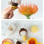 Amigurumi Bumble Bee Play Set Crochet Pattern