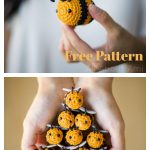 Amigurumi Bumble and Queen Bee Free Crochet Pattern