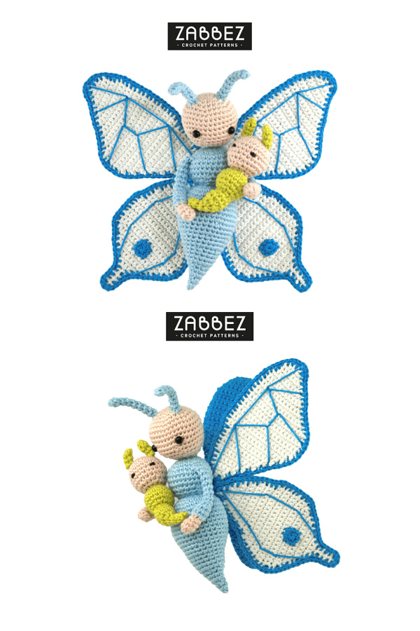 Amigurumi Doll Butterfly Bree Crochet Pattern