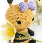 Amigurumi Mia the Bee Free Crochet Pattern