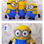 Amigurumi Minions Free Crochet Pattern