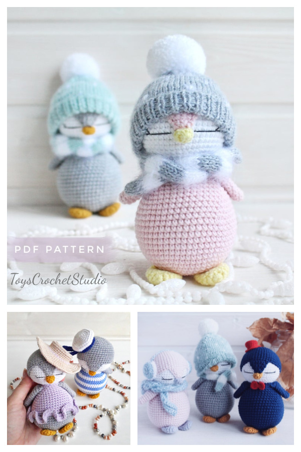 Amigurumi Penguin Crochet Pattern 