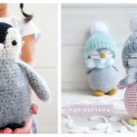 Amigurumi Penguin Crochet Pattern Free and Paid