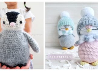 Amigurumi Penguin Crochet Pattern Free and Paid