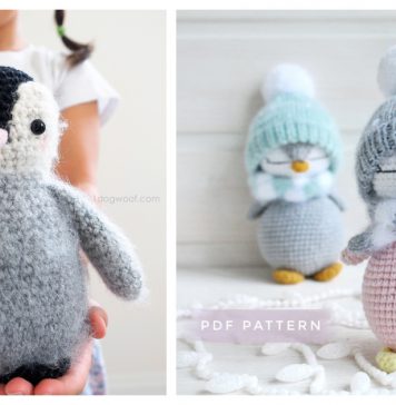 Amigurumi Penguin Crochet Pattern Free and Paid