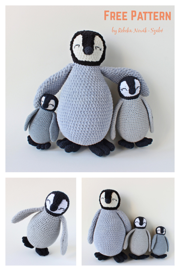 Amigurumi Penguin Free Crochet Pattern 