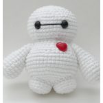 Amigurumi Tiny Baymax Free Crochet Pattern