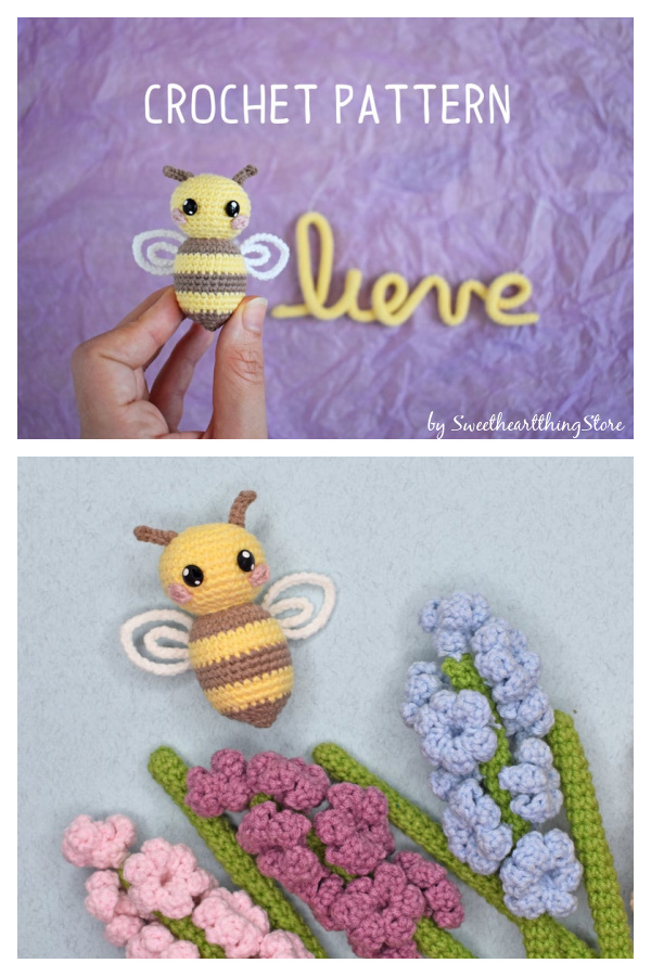 Bee Amigurumi Crochet Pattern