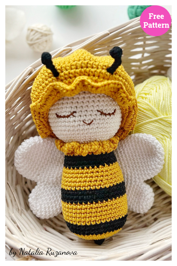 Bee Zoe Free Crochet Pattern