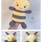 Bumble Bee Amigurumi Free Crochet Pattern