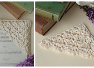 Corner Bookmark Free Crochet Pattern