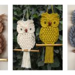 Crochet Macrame Owl Wall Hanging Video Tutorial