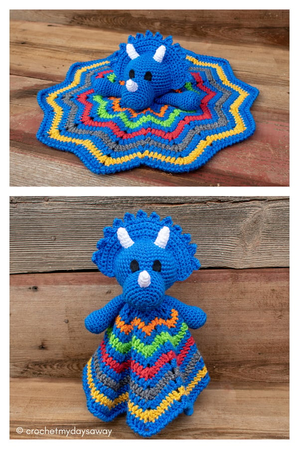 Crochet Dinosaur Lovey