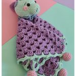 Dino Cuddle Cloth Free Crochet Pattern