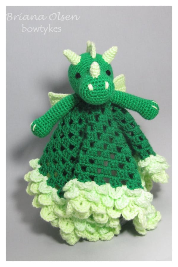 Crochet Dinosaur Lovey