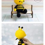 Dreamy Bee Amigurumi Free Crochet Pattern