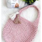 Easy Market Tote Bag Free Crochet Pattern